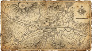 Peta Bandung pada masa kolonial Belanda